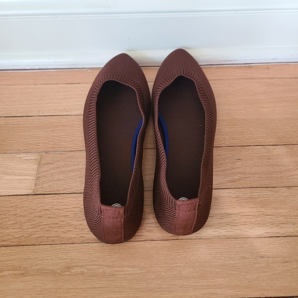 NWT Heawish Brown Ballet Flats, Size 8 - Picture 7 of 9